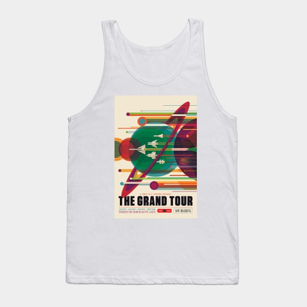 Grand Tour space tourism poster (C037/2163) Tank Top by SciencePhoto